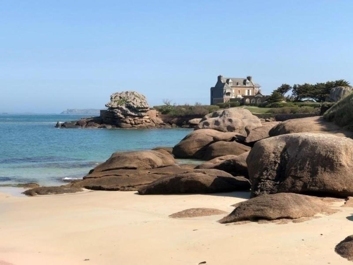 Appartement Spacieux Avec Wifi Et Parking A Tregastel, Proche Plage - Fr-1-368-18 Eksteriør billede