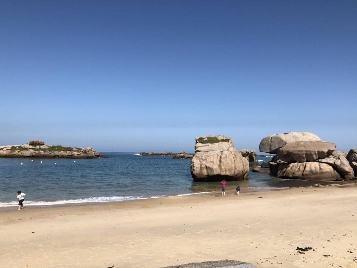 Appartement Spacieux Avec Wifi Et Parking A Tregastel, Proche Plage - Fr-1-368-18 Eksteriør billede
